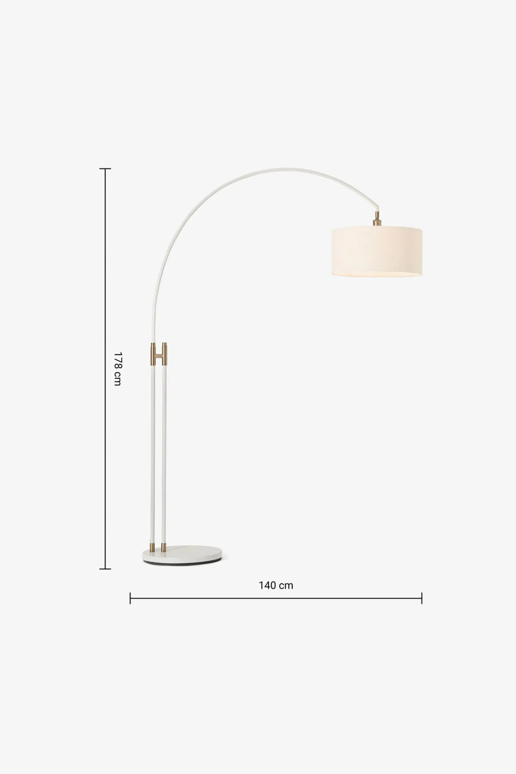 Teo Arch Floor Lamp*MADE.COM Flash Sale