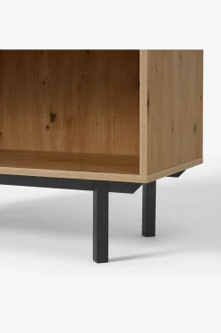Walnut Effect .COM Damien Shelving Unit*MADE Cheap
