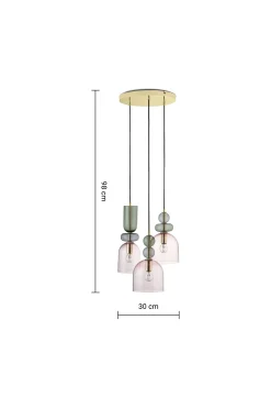 Whitney Cluster Pendant Lamp*MADE.COM New