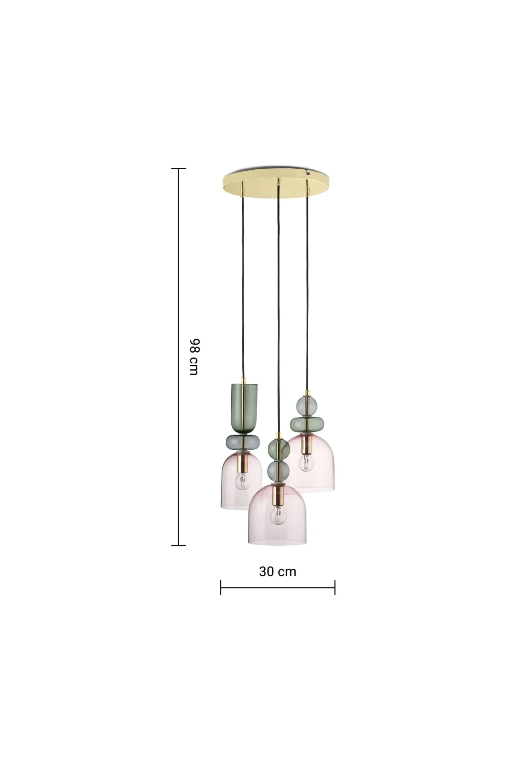 Whitney Cluster Pendant Lamp*MADE.COM New