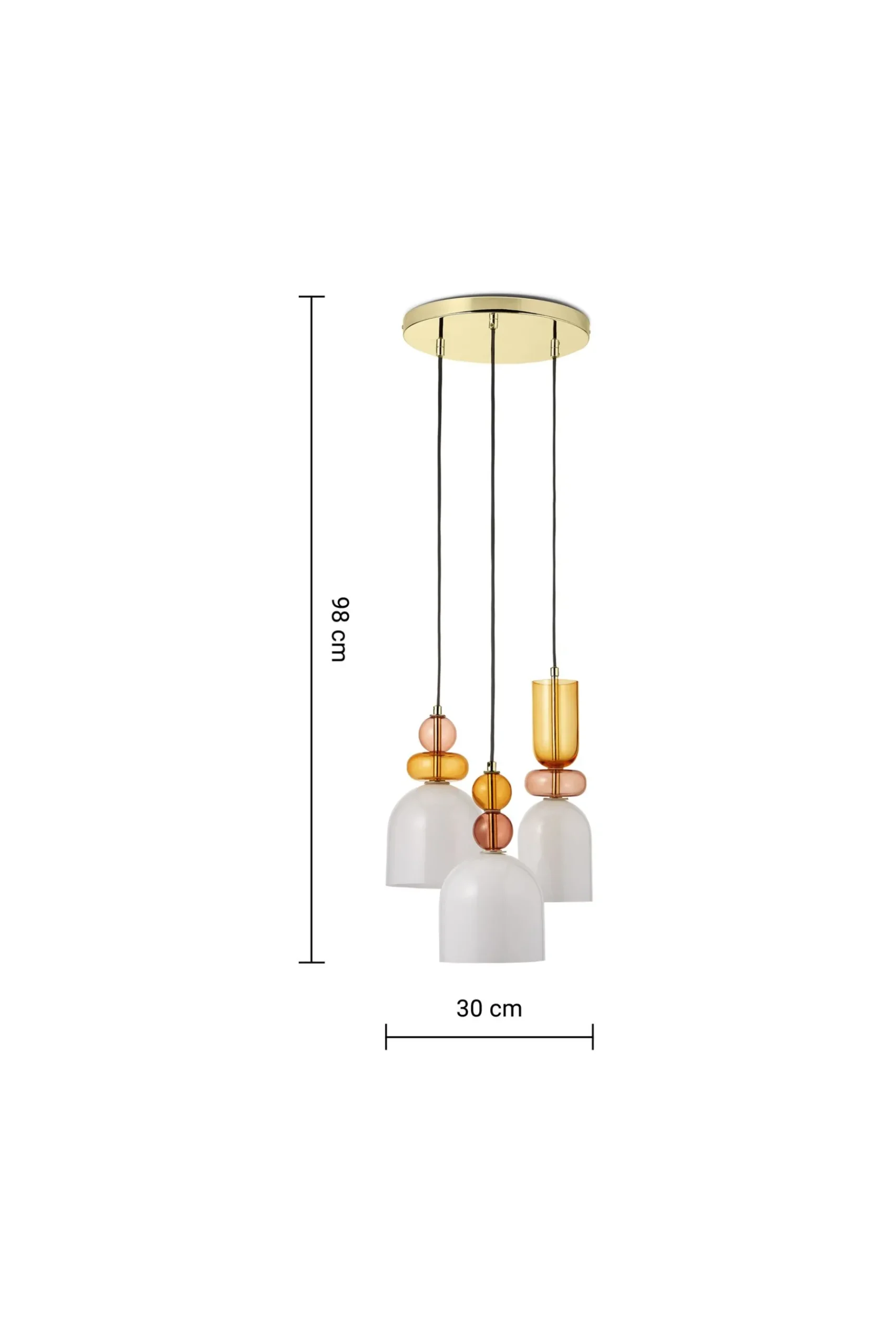 Whitney Cluster Pendant Lamp*MADE.COM New
