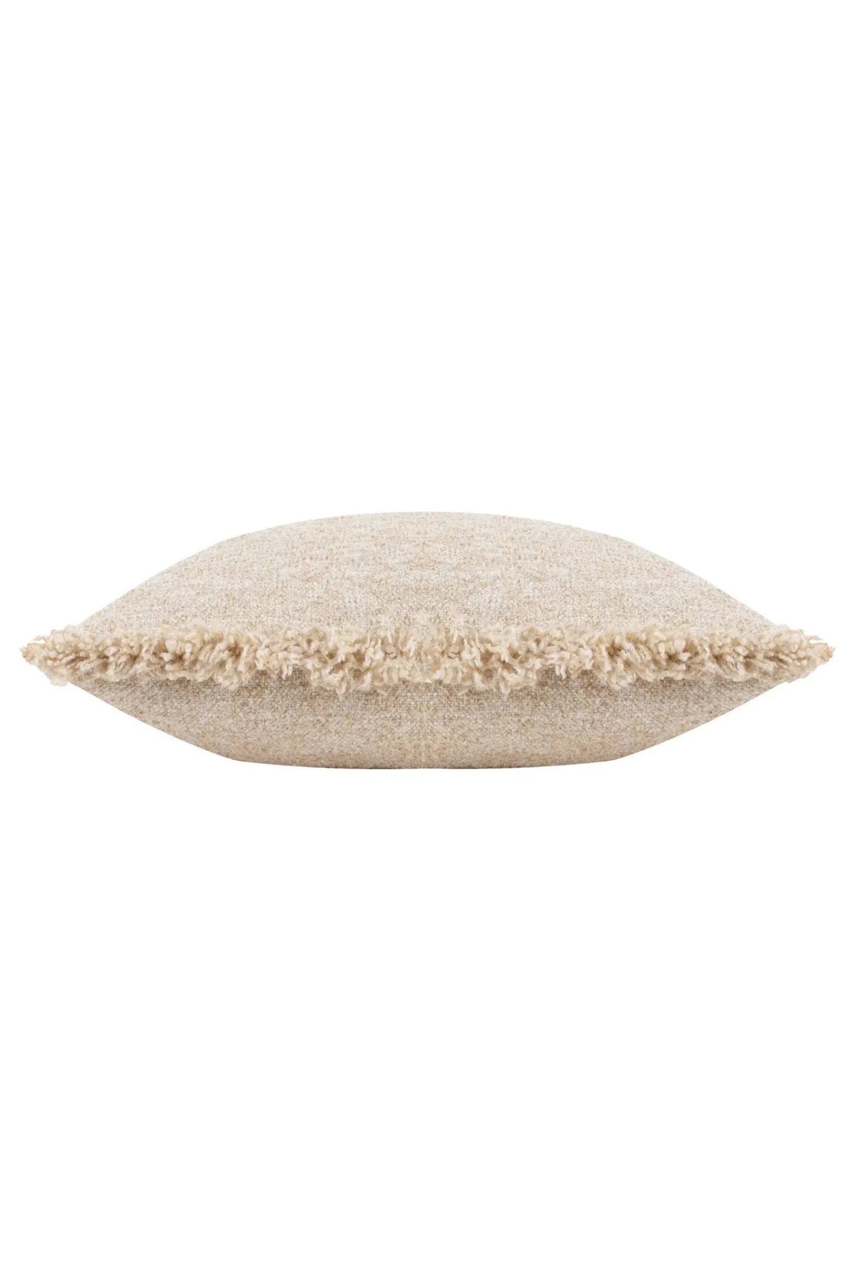 Doze Woven Fringed Feather Filled Cushion*Yard Best