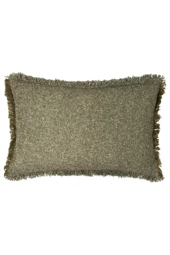 Doze Woven Fringed Polyester Filled Cushion*Yard Outlet