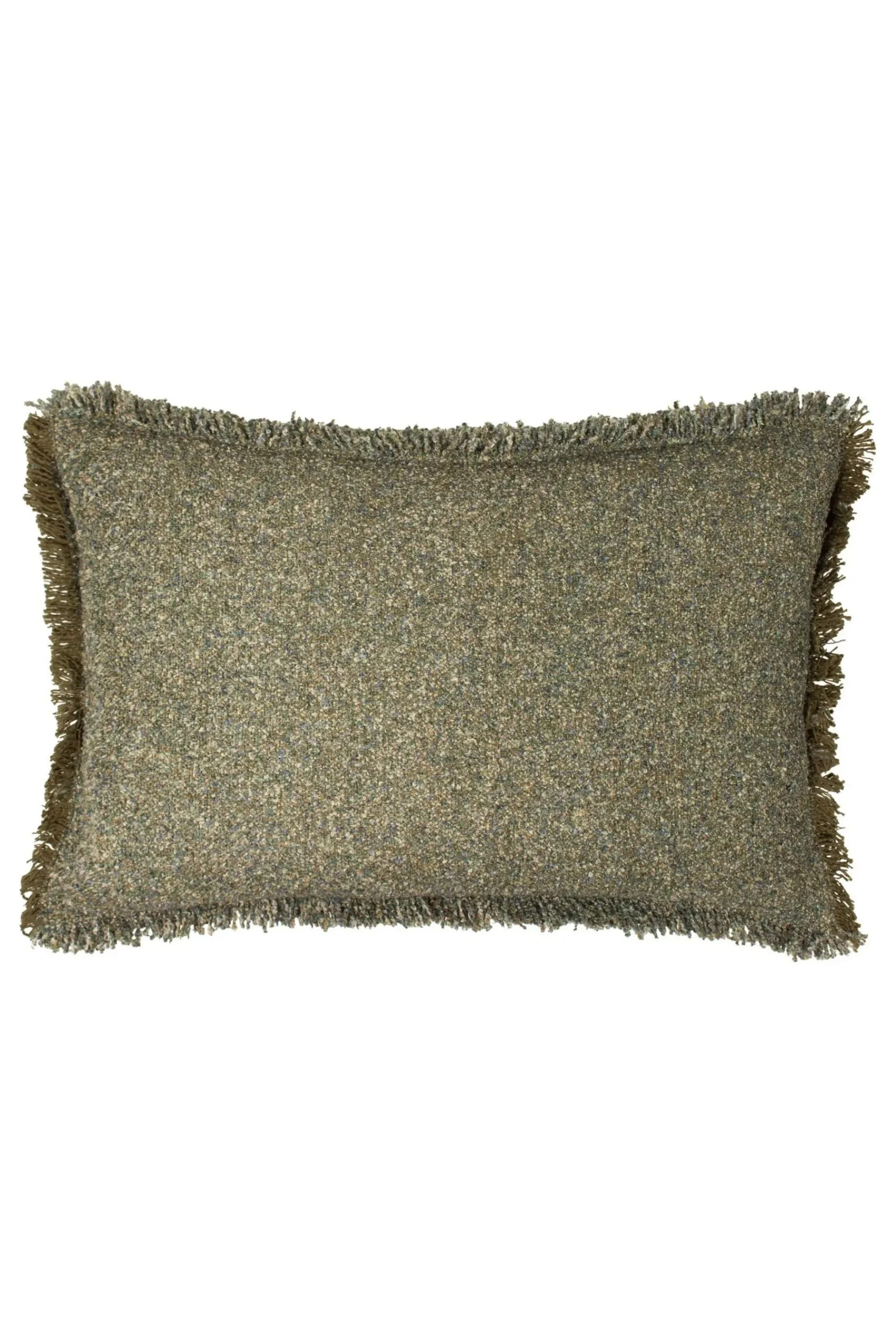 Doze Woven Fringed Polyester Filled Cushion*Yard Outlet