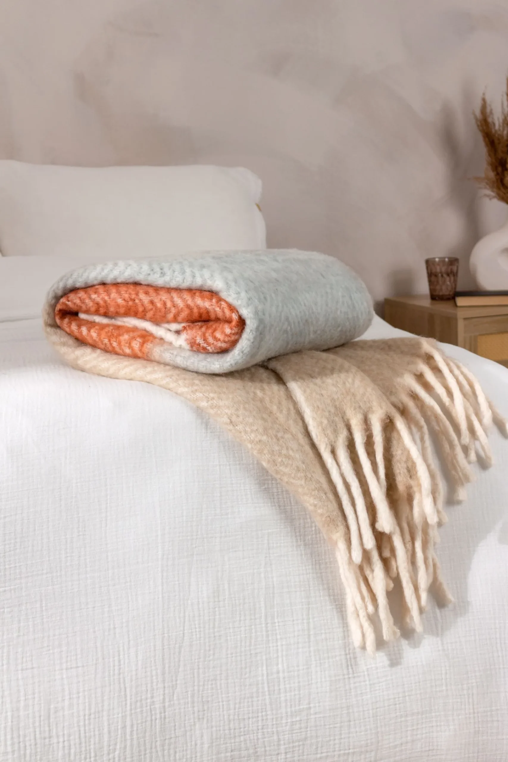 Rawton Ombre Herringbone Throw*Yard Flash Sale