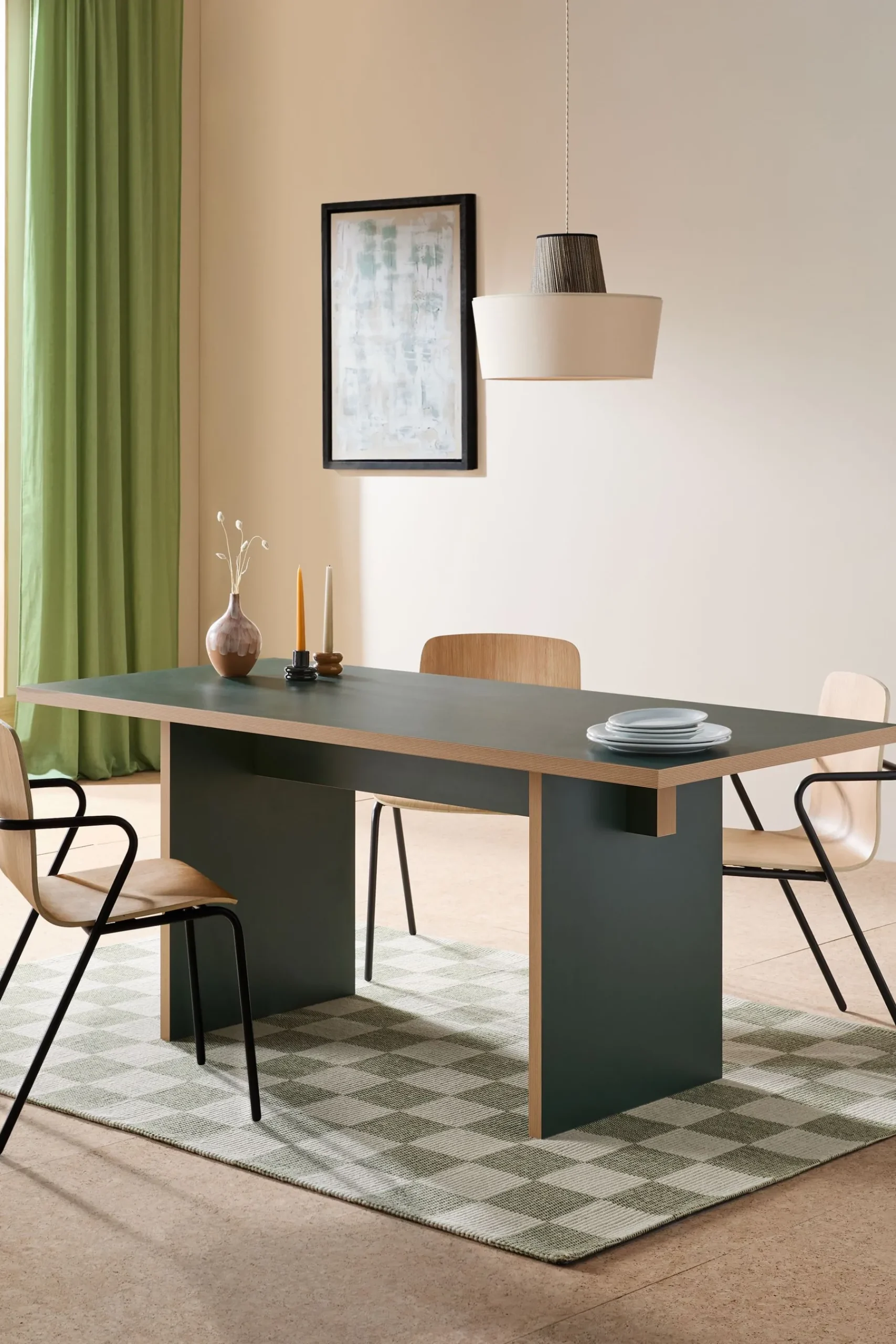 Zayla Fixed Dining Table*MADE.COM Best Sale